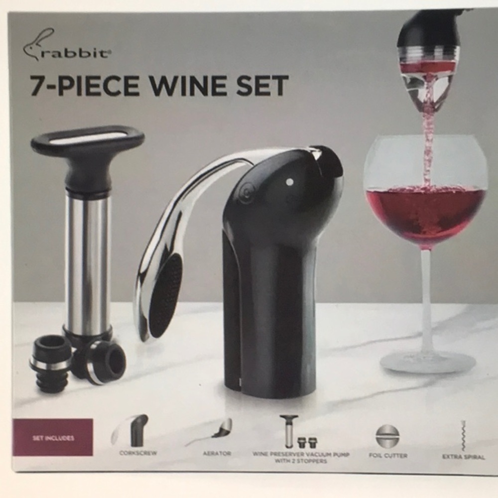 Rabbit 7-piece Wine Set
